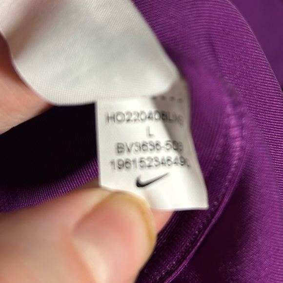 Nike Womens Victory Compression Bra Dri Fit Size Large Racerback Sports Bra - Picture 5 of 8